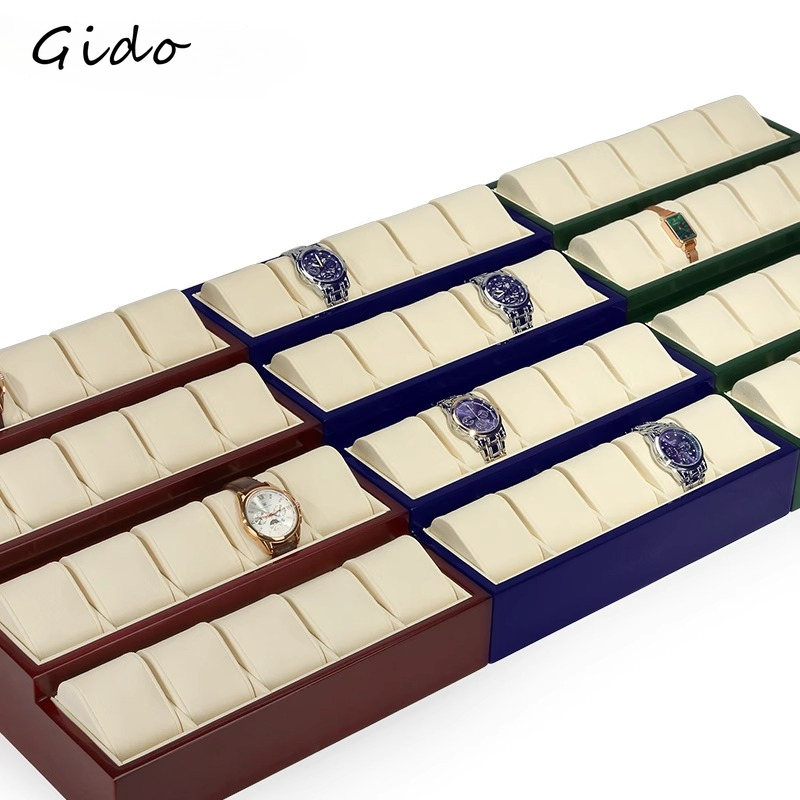 Luxury Watch Tier - Многоуровневая подставка для часов, бархатный лоток