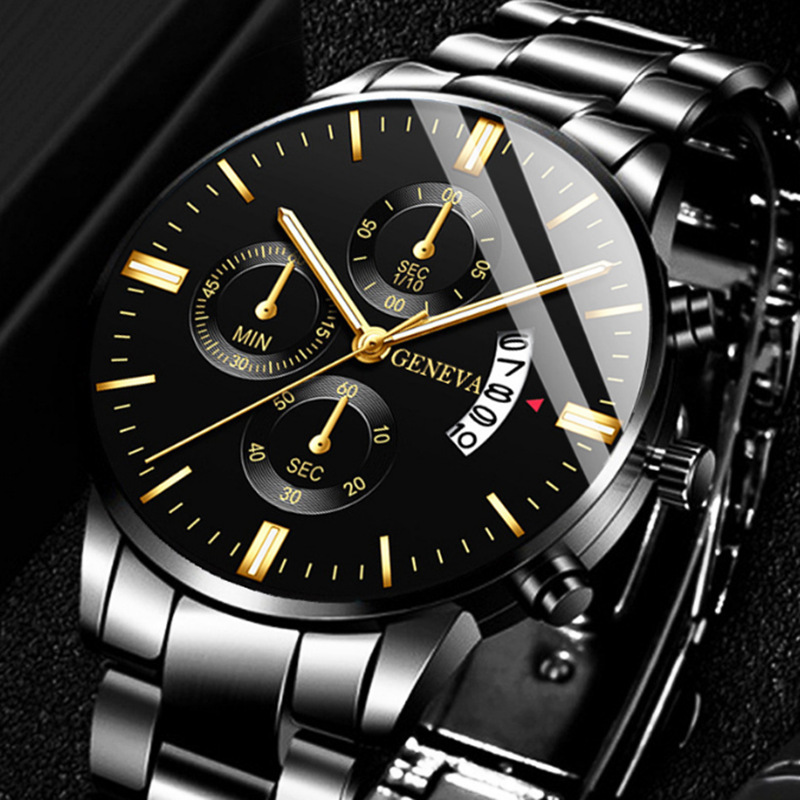 Luxury Watch Life - Роскошные мужские кварцевые часы из нержавеющей