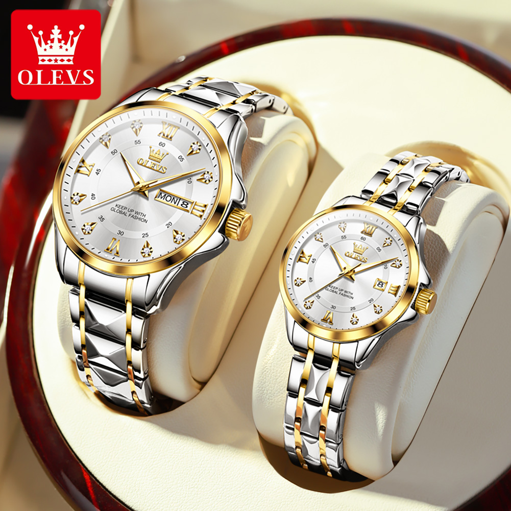 Luxury Watch Life - OLEVS 2906 часы для пар, оригинальные