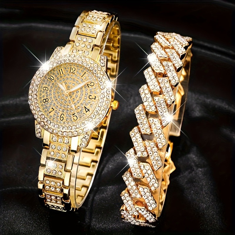 Luxury Watch Arabic - Набор из 2 роскошных женских часов
