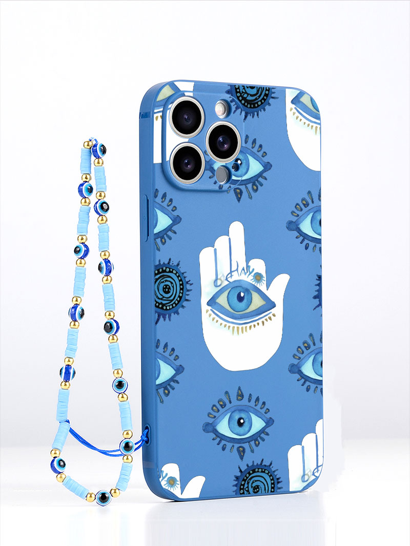 Luxury Watch Case - Роскошный жидкий силиконовый синий чехол для