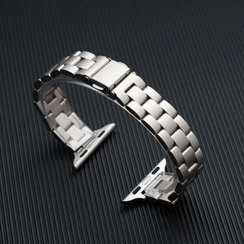 Luxury Watch Apple Bands - Тонкий металлический ремешок из нержавеющей стали