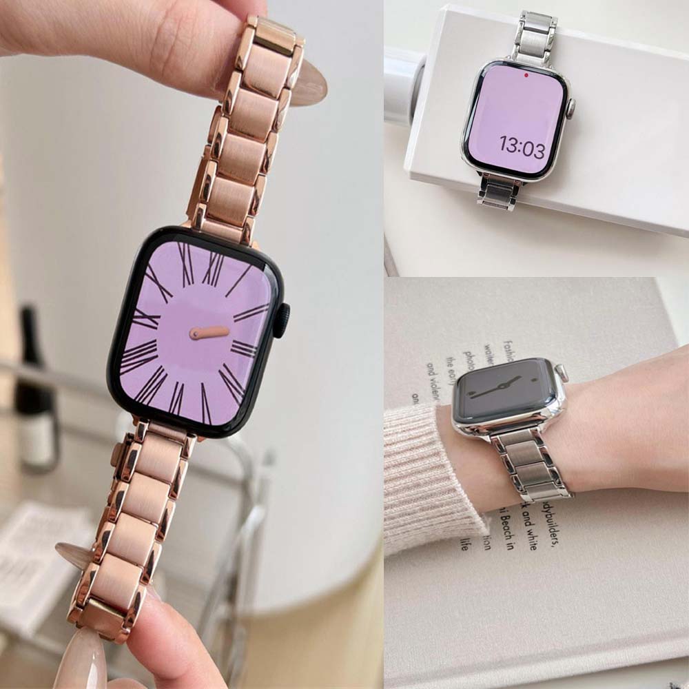 Luxury Watch Apple Bands - Тонкий металлический ремешок для Apple Watch