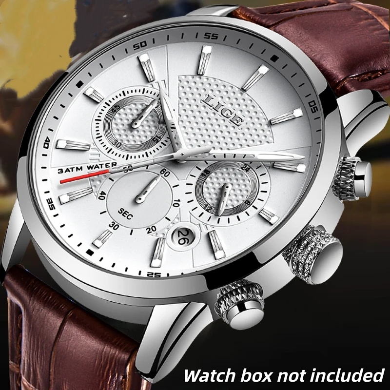 Luxury Watch Tier - Новые мужские кожаные часы 2026 года: