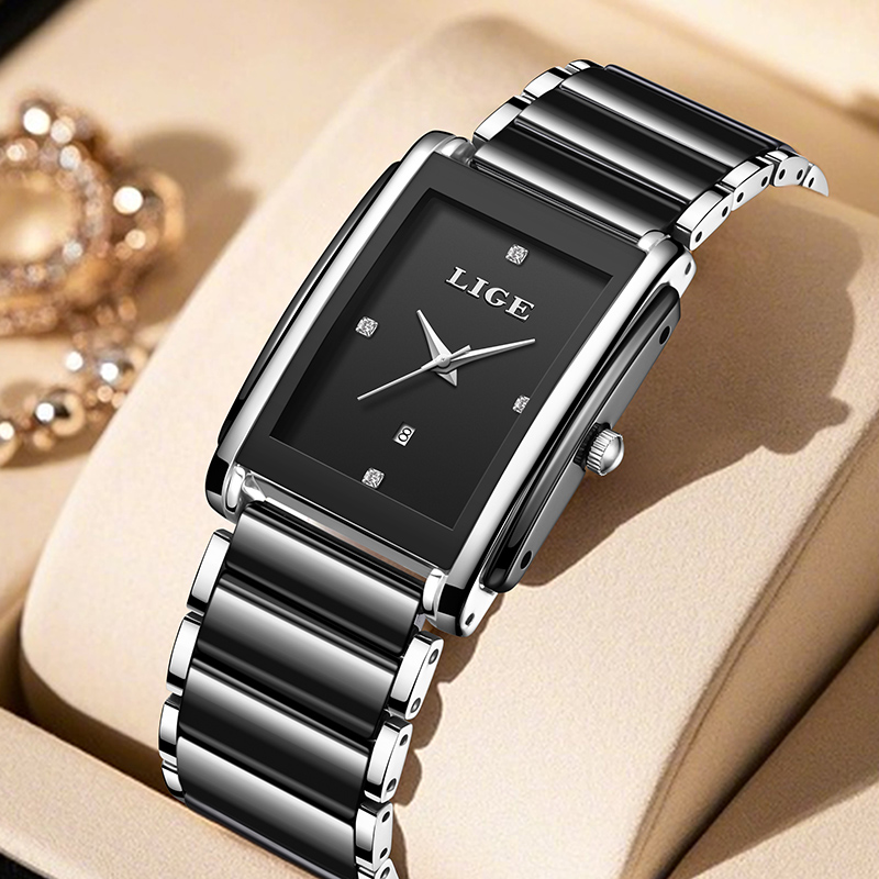 Luxury Watch Case - LIGE новые роскошные женские часы, элегантные