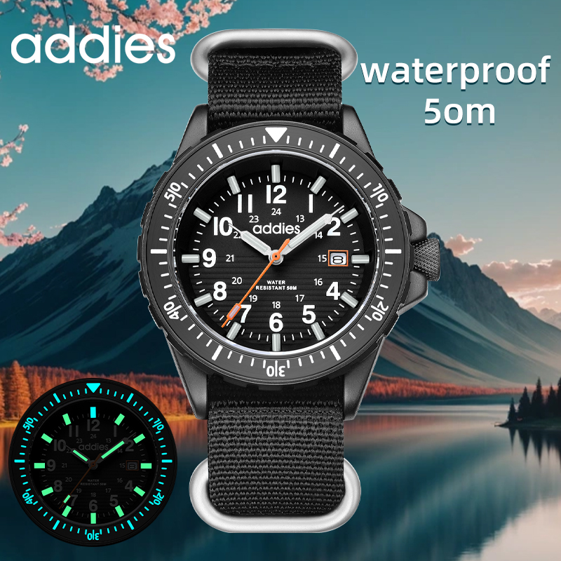 Diver Watch 300M - Новые мужские спортивные кварцевые часы ADDIES