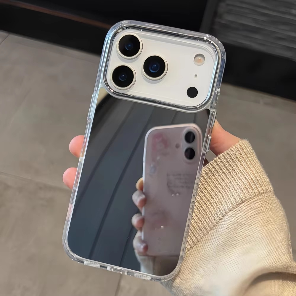 Luxury Watch Case - Роскошный акриловый чехол-зеркало для iPhone 17