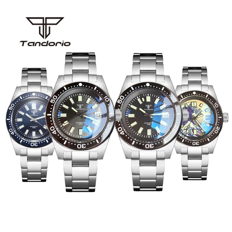 Diver Watch 300M - Tandorio 300M Водонепроницаемые 41 мм 62mas