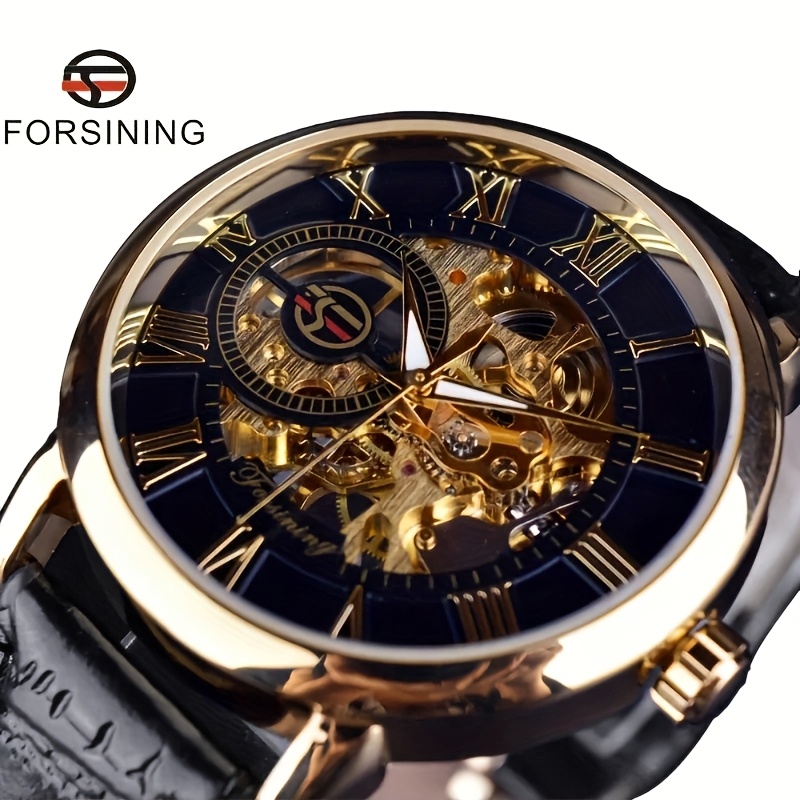 Luxury Watch Brands Logo - Мужские механические часы Forsining с 3D-логотипом,