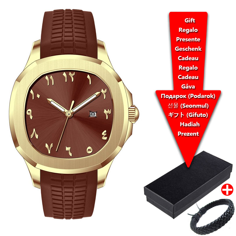 Luxury Watch Brands Logo - Мужские часы класса люкс, силиконовый ремешок,