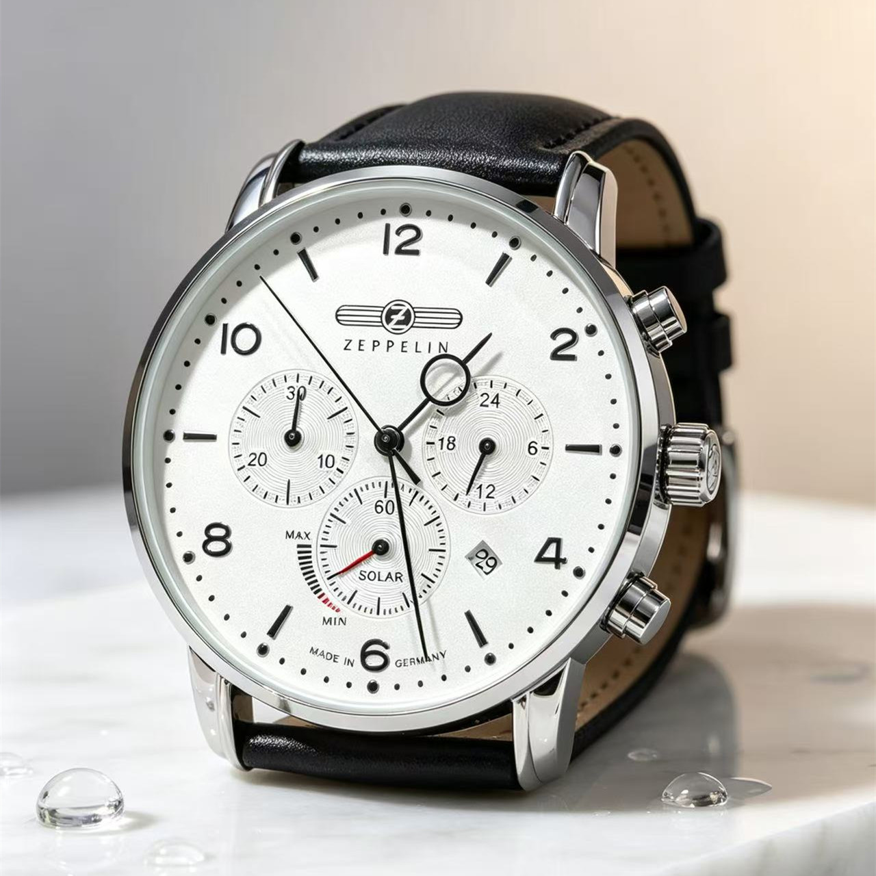 Luxury Watch Case - Мужские часы Zeppelin Airship Automatic Date