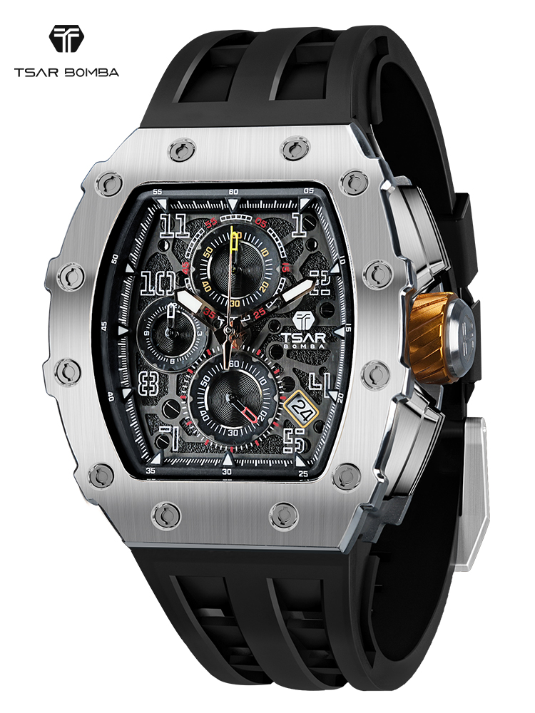 Luxury Watch Hublot - TSAR BOMBA Часы мужские наручные, роскошные