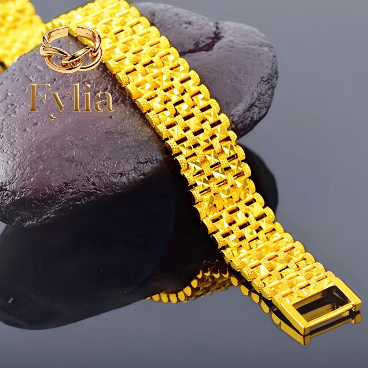 Luxury Watch Service - Ювелирные изделия Fylia: Роскошный мужской браслет-цепочка