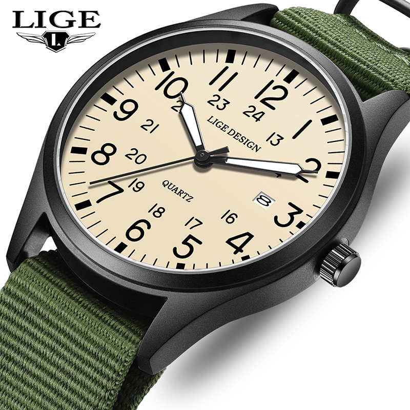 Luxury Watch Box - LIGE 2025 ТОП НОВЫЕ кварцевые наручные