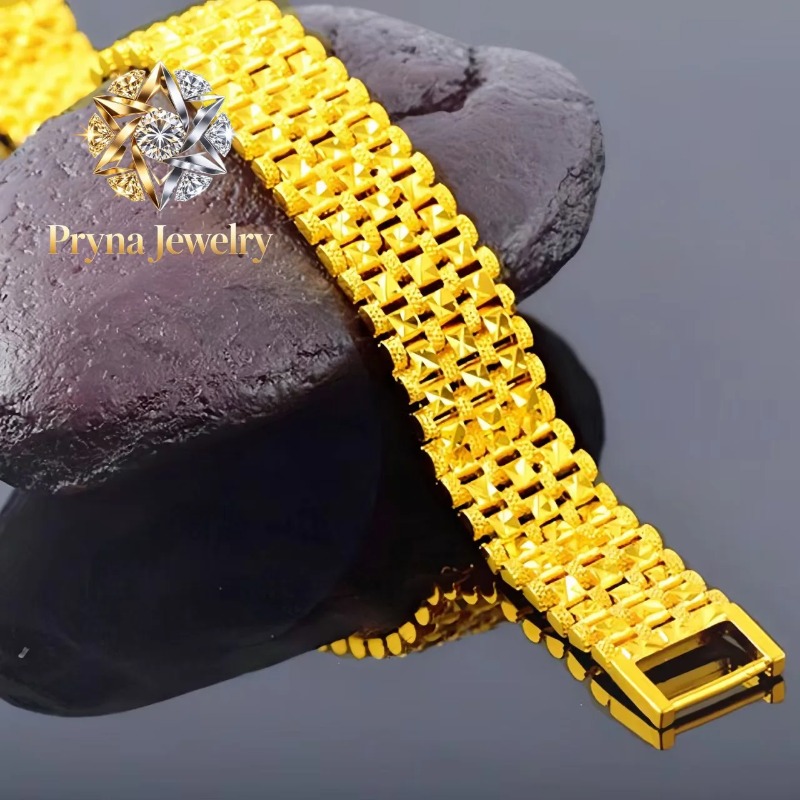 Luxury Watch Service - Ювелирные изделия Pryna: Роскошный мужской браслет-цепочка