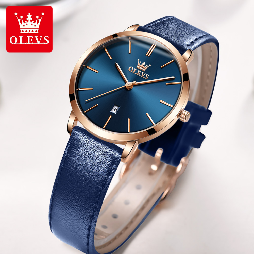 Женские ультратонкие водонепро – обзор и цена Luxury Watch Leather Strap