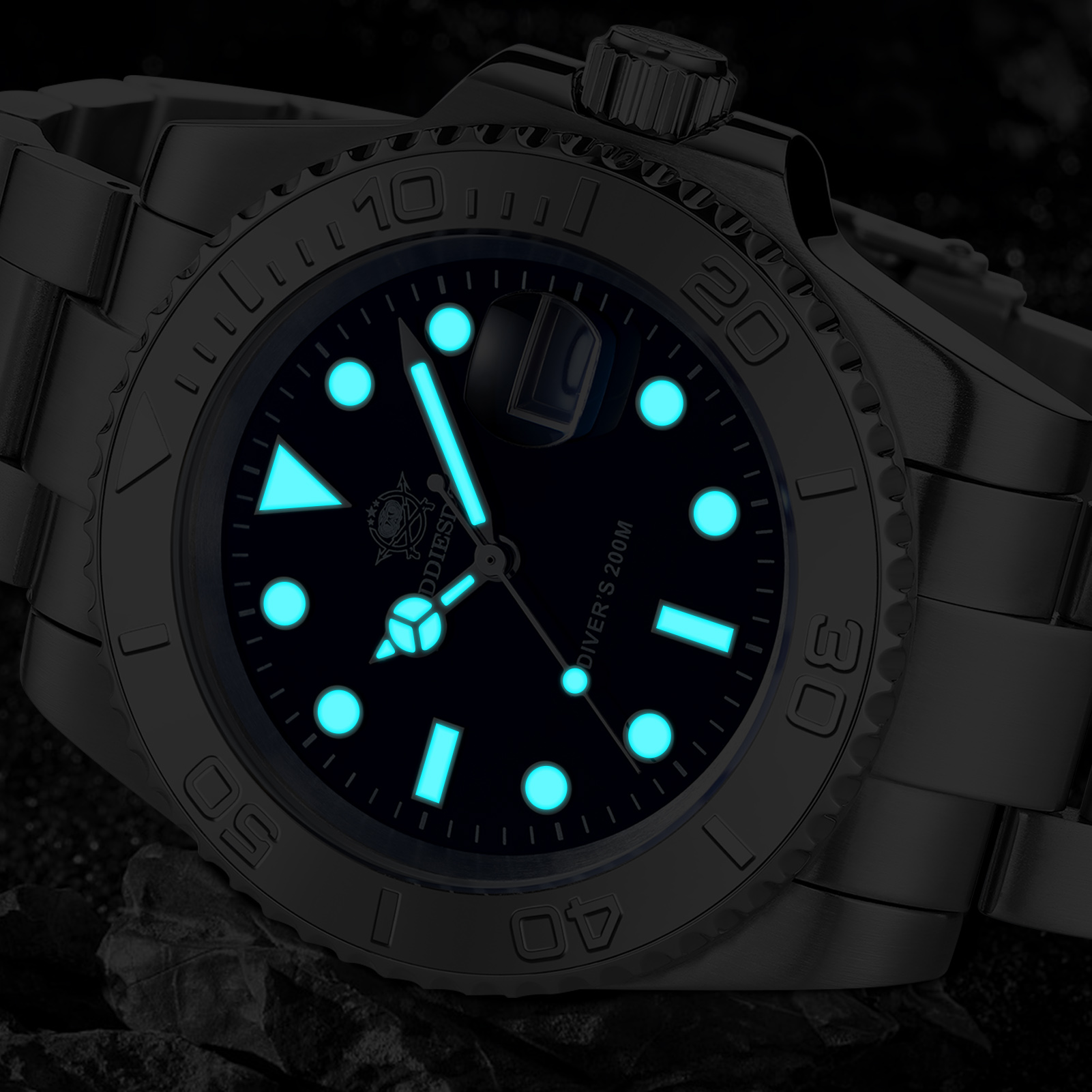 Мужские часы ADDIESIDVE из нер – обзор и цена Diver Watch 300M
