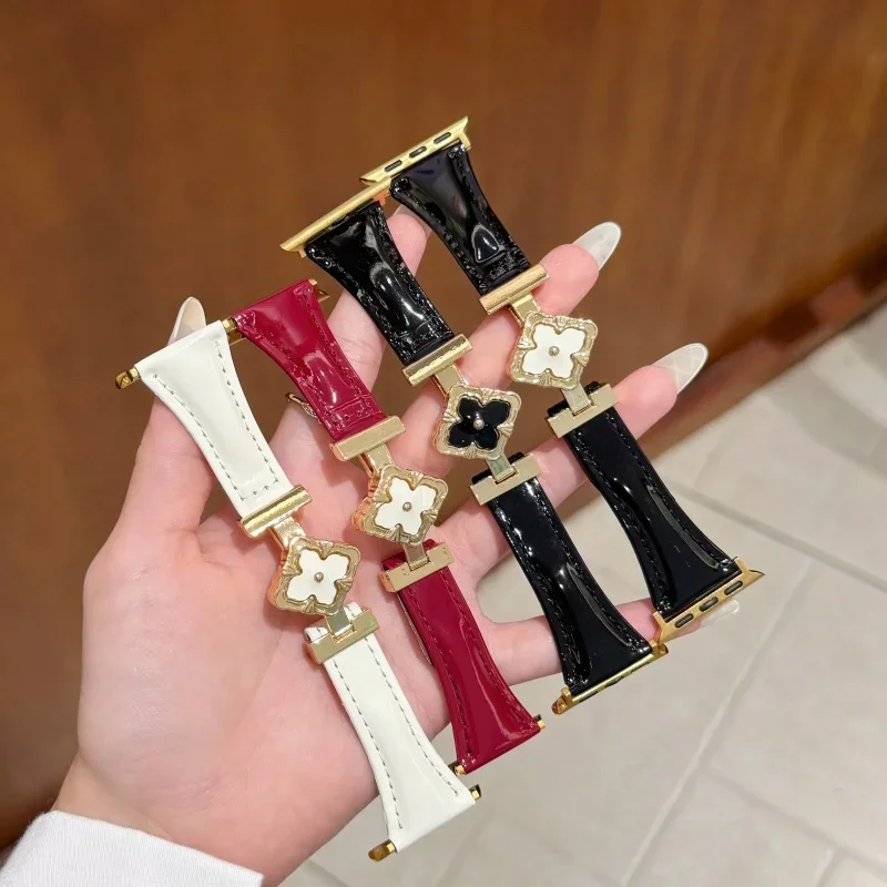 Стильный кожаный ремешок преми – обзор и цена Luxury Watch Apple Bands