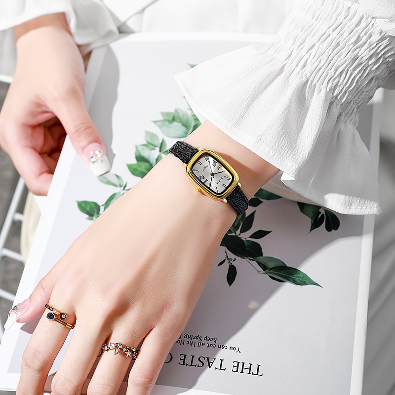 Модные кварцевые часы, женские – обзор и цена Luxury Watch Leather Strap