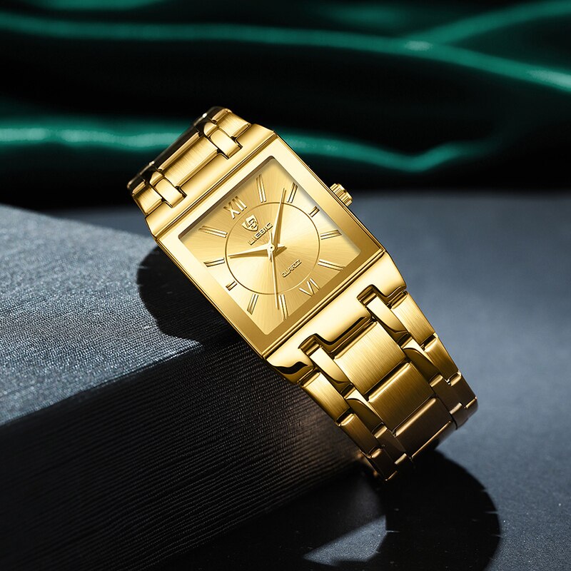 LiEBIG Роскошные золотые кварц – обзор и цена Luxury Watch Life