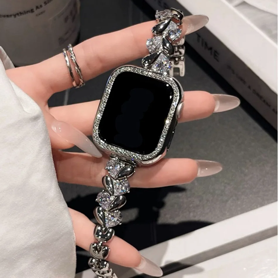 Ремешок Love Diamond для Apple – обзор и цена Luxury Watch Apple Bands