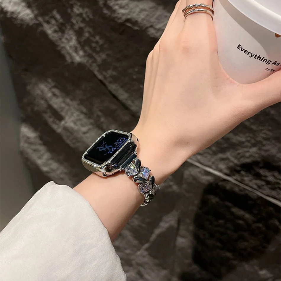 Ремешок Love Diamond для Apple – обзор и цена Luxury Watch Apple Bands