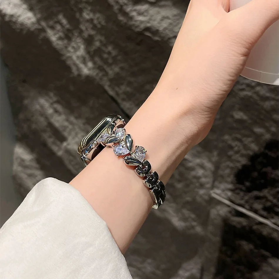 Ремешок Love Diamond для Apple – обзор и цена Luxury Watch Apple Bands
