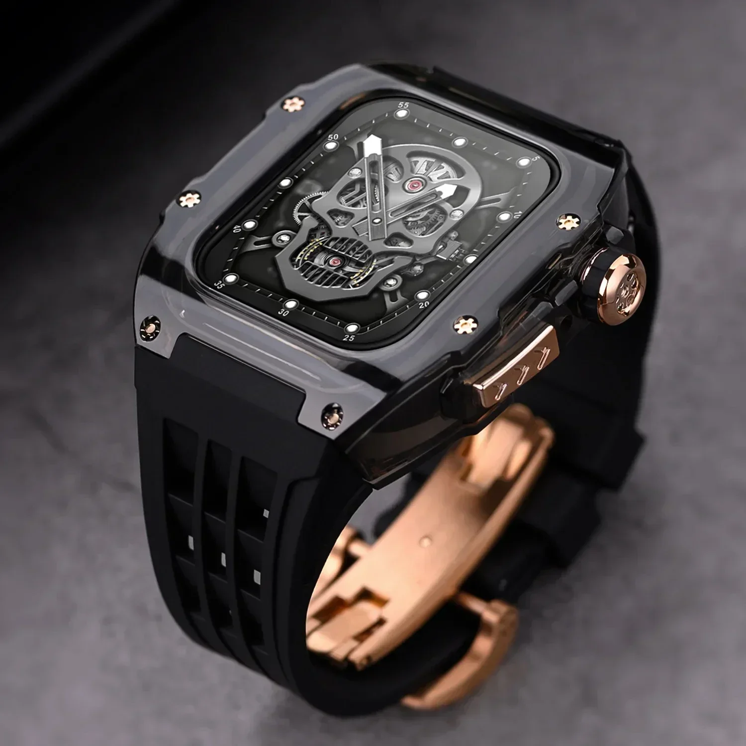 Роскошный набор для модификаци – обзор и цена Luxury Watch Apple Bands
