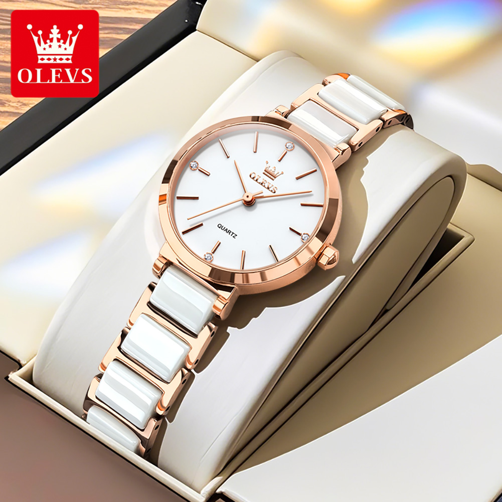 OLEVS женские часы 5877, роско – обзор и цена Luxury Watch Case