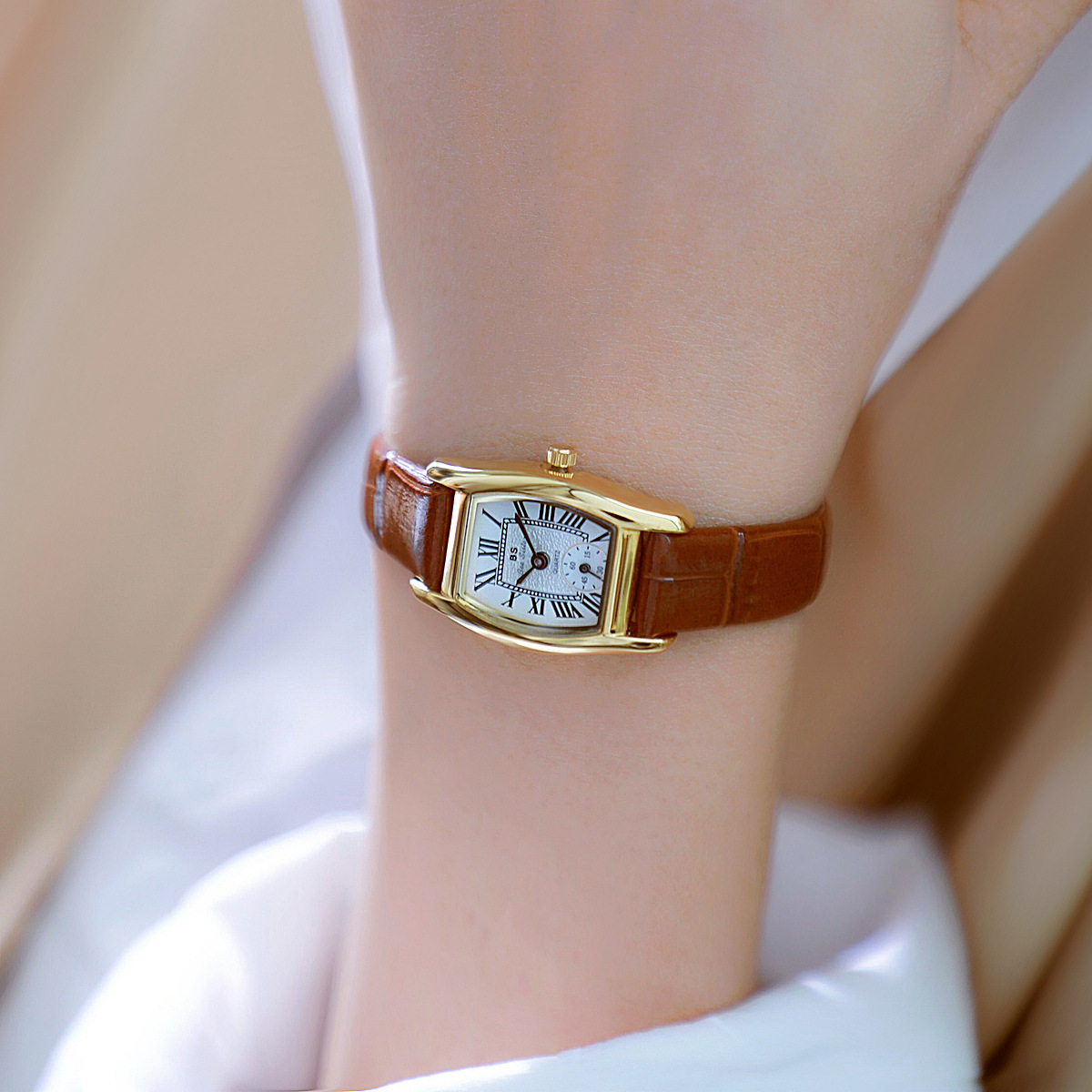 Женские часы BS, универсальные – обзор и цена Luxury Watch Leather Strap