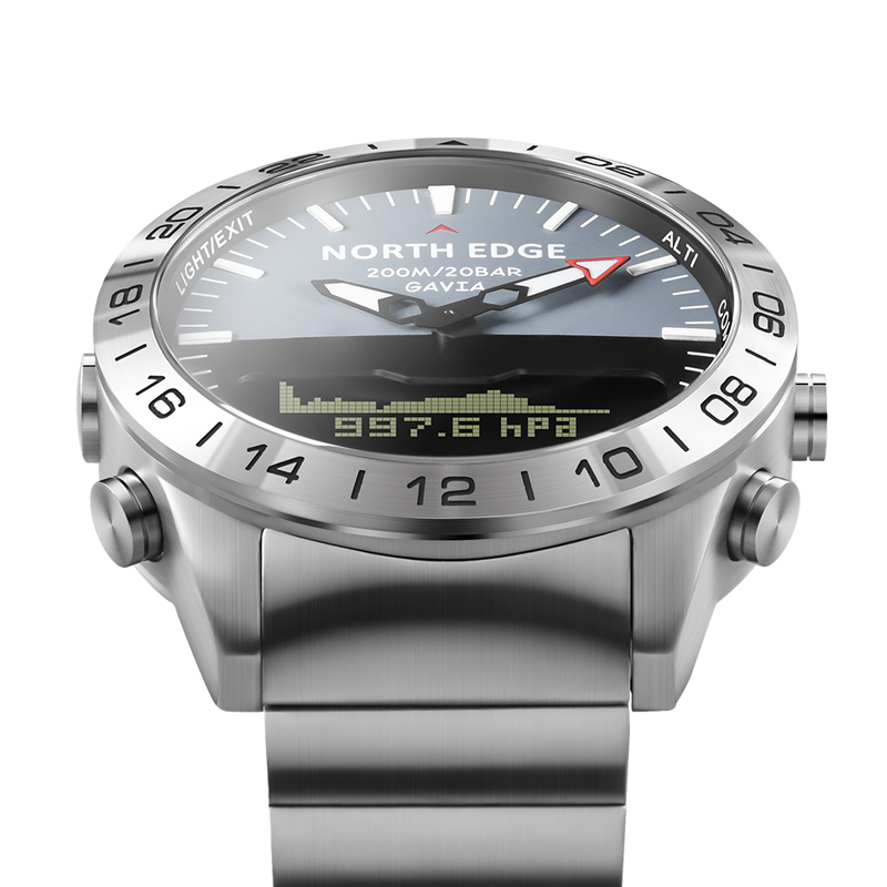 Мужские спортивные цифровые ча – обзор и цена Compass Watch Luxury