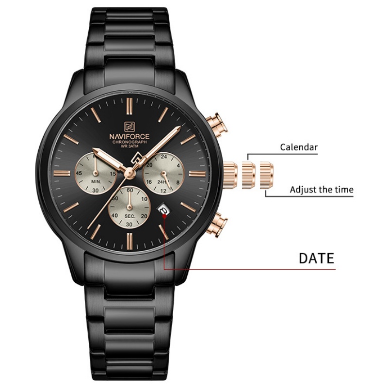 Мужские кварцевые часы-хроногр – обзор и цена Luxury Watch Box