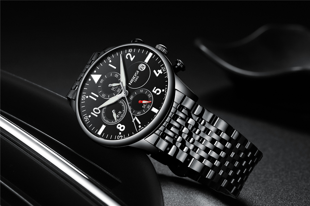 Мужские модные часы NIBOSI, то – обзор и цена Luxury Watch Brands