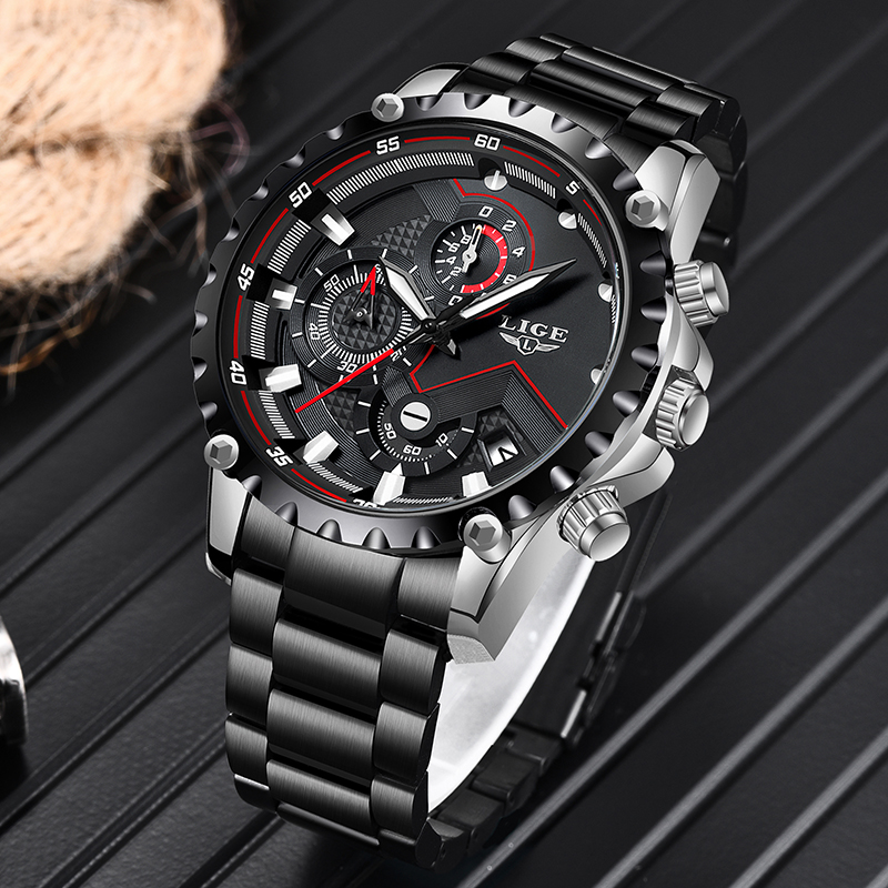 Часы наручные LIGE Мужские ква – обзор и цена Luxury Watch All Brands