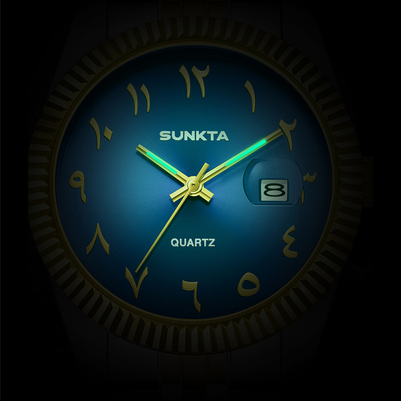 SUNKTA лучший бренд класса люк – обзор и цена Luxury Watch Arabic