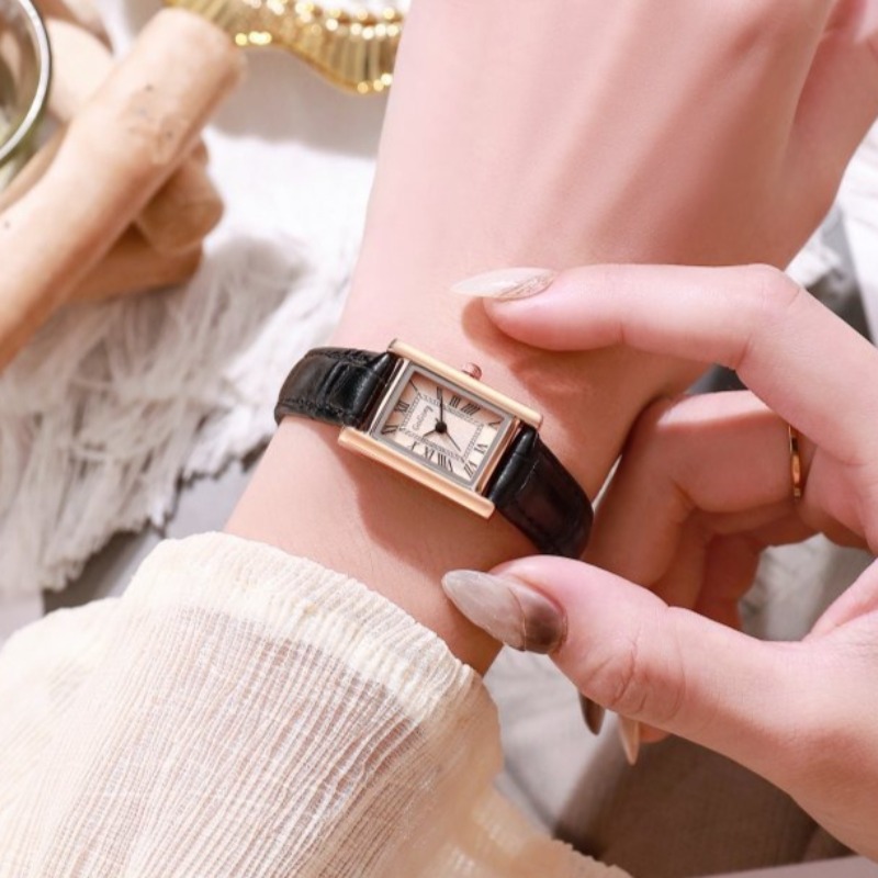 Известный бренд, женские часы, – обзор и цена Luxury Watch Leather Strap