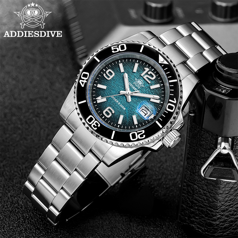 ADDIESDIVE 2025 Новые мужские  – обзор и цена Diver Watch 300M