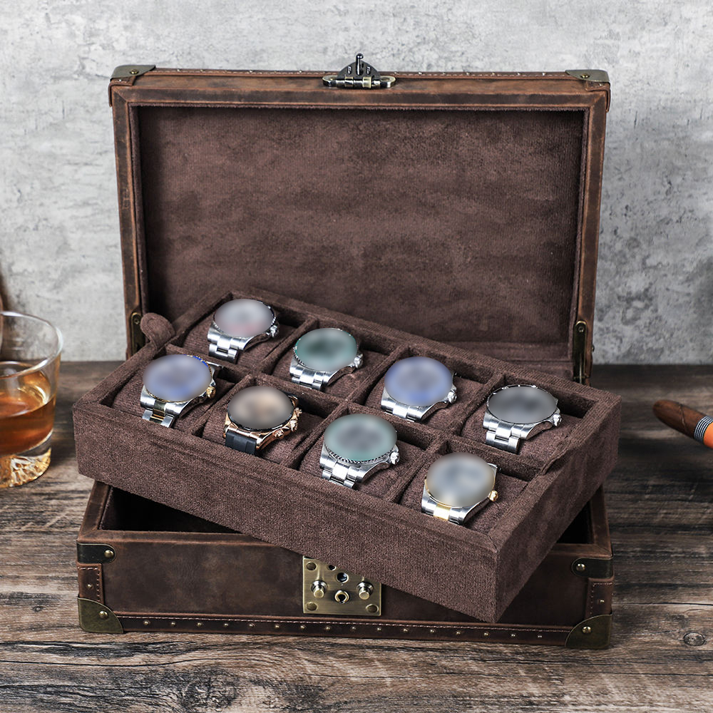Кожаный футляр для часов CONTA – обзор и цена Luxury Watch Case