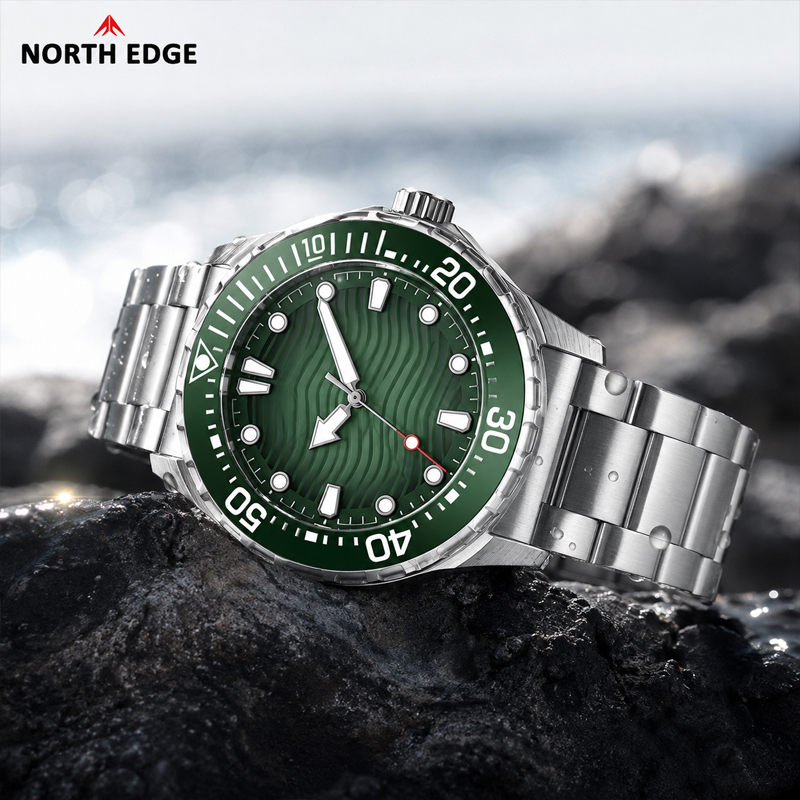 Дайверские часы North Edge TRI – обзор и цена Diver Watch 300M