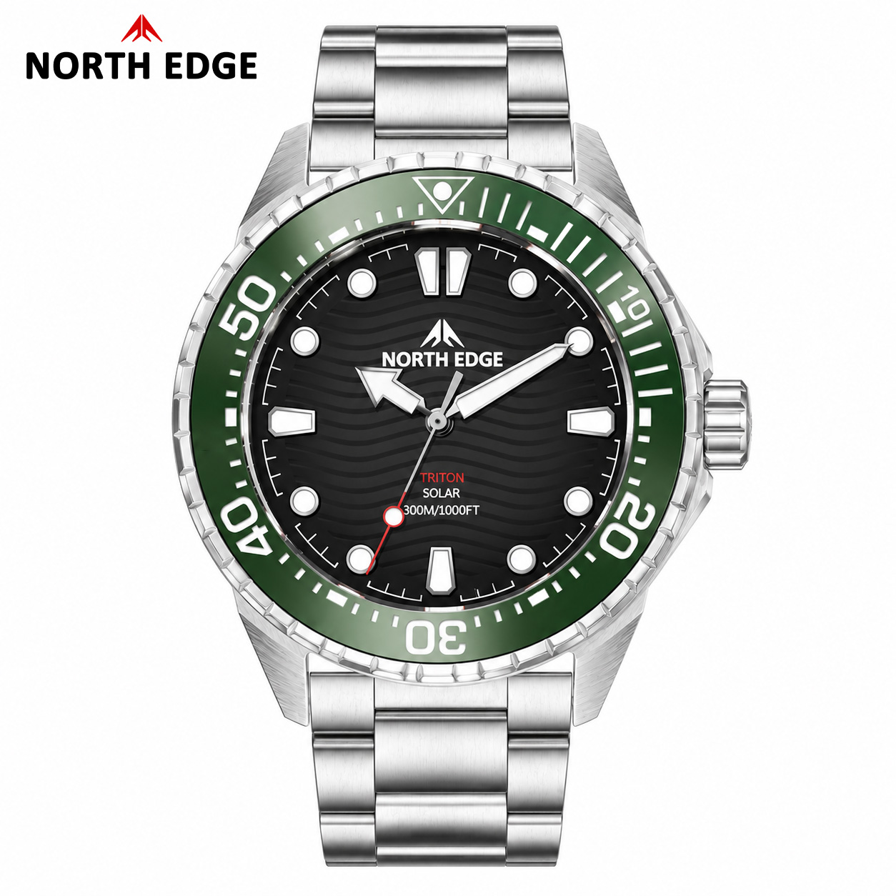 Дайверские часы North Edge TRI – обзор и цена Diver Watch 300M