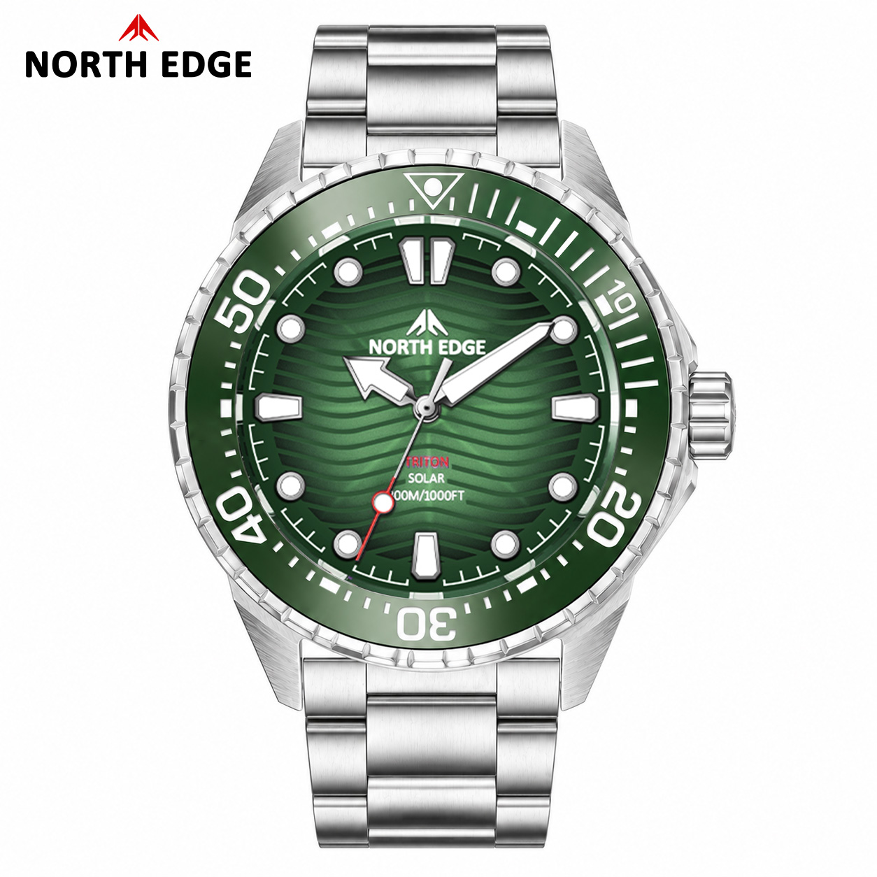 Дайверские часы North Edge TRI – обзор и цена Diver Watch 300M