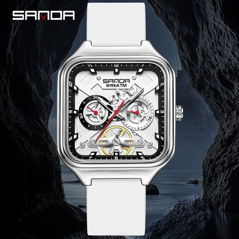 Модные мужские часы SANDA с кв – обзор и цена Luxury Watch Hublot