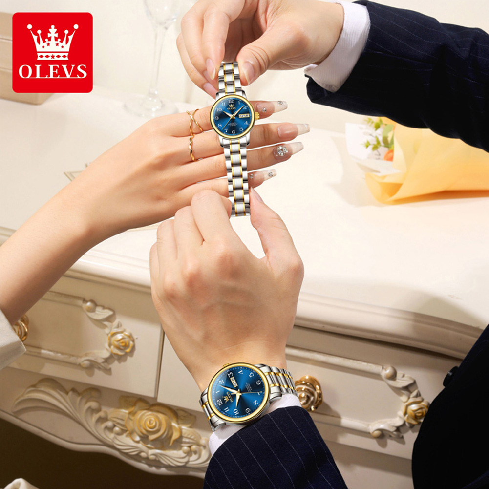 Оригинальные парные часы OLEVS – обзор и цена Luxury Watch Arabic
