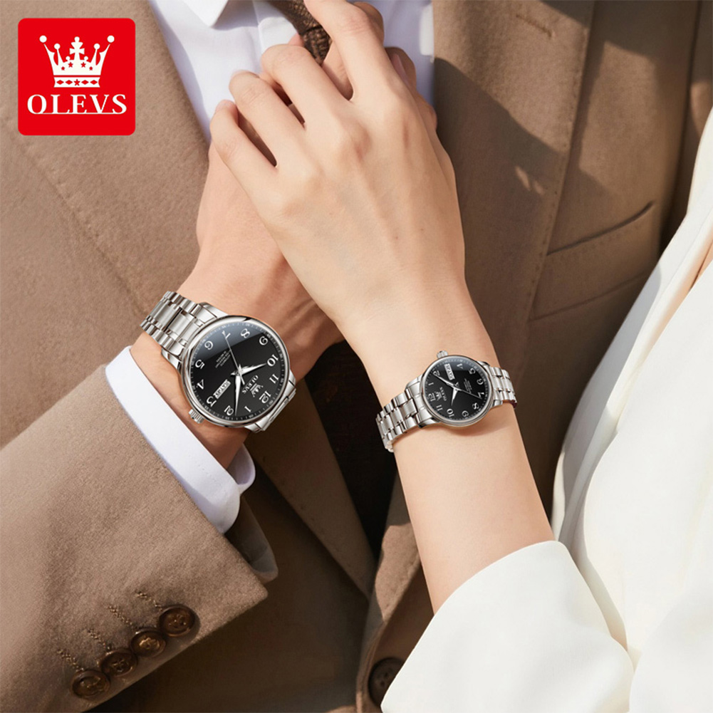 Оригинальные парные часы OLEVS – обзор и цена Luxury Watch Arabic