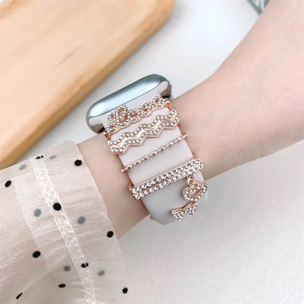 Декоративное кольцо для Apple, – обзор и цена Luxury Watch Apple Bands