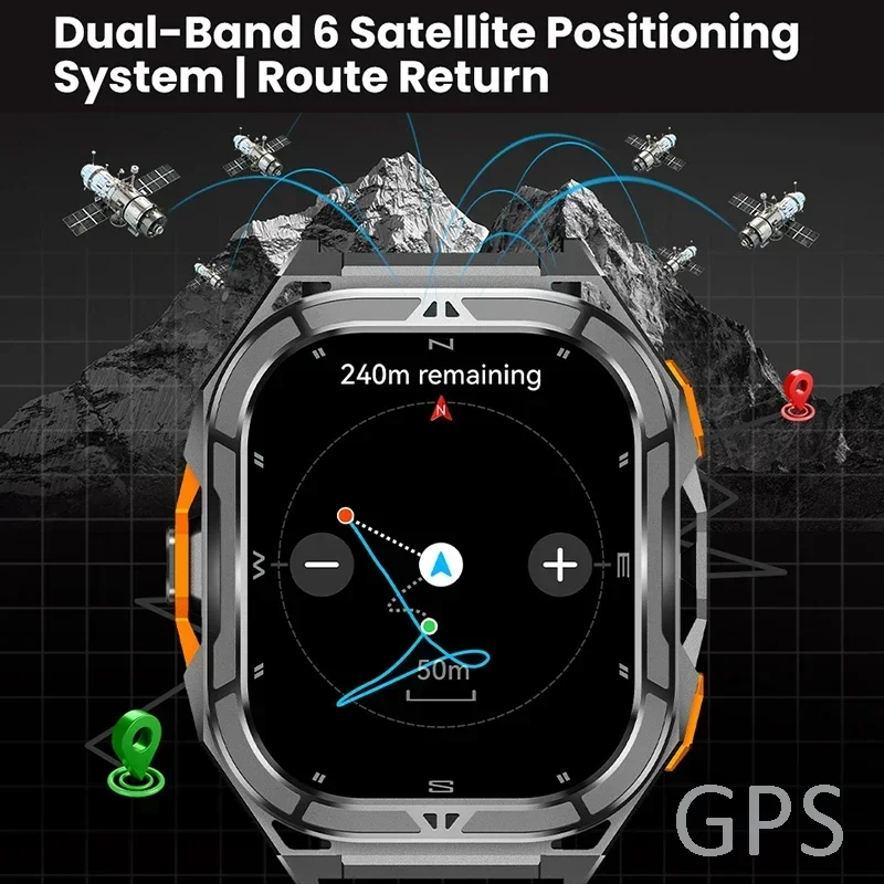 Роскошные умные часы AMOLED с  – обзор и цена Compass Watch Luxury