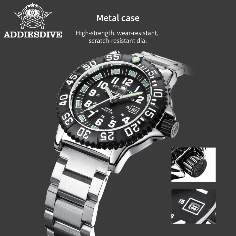 Мужские модные повседневные ча – обзор и цена Diver Watch 300M