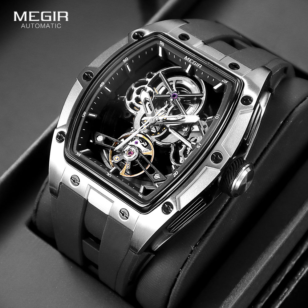 Часы MEGIR Мужские механически – обзор и цена Luxury Watch Hublot