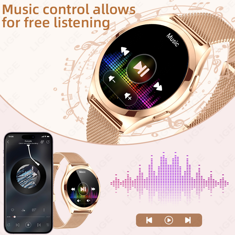 Роскошные умные часы LIGE для  – обзор и цена Compass Watch Luxury