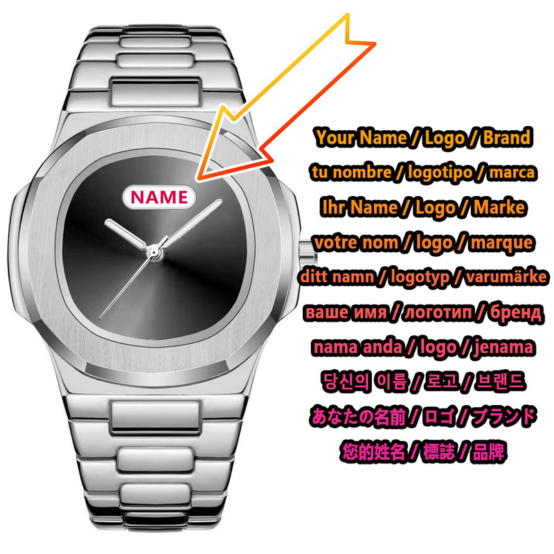 Мужские кварцевые часы с индив – обзор и цена Luxury Watch Brands Logo